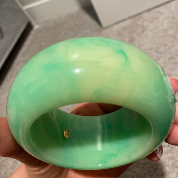 kenneth jay lane light ming bangle bracelet - Picture 6 of 7